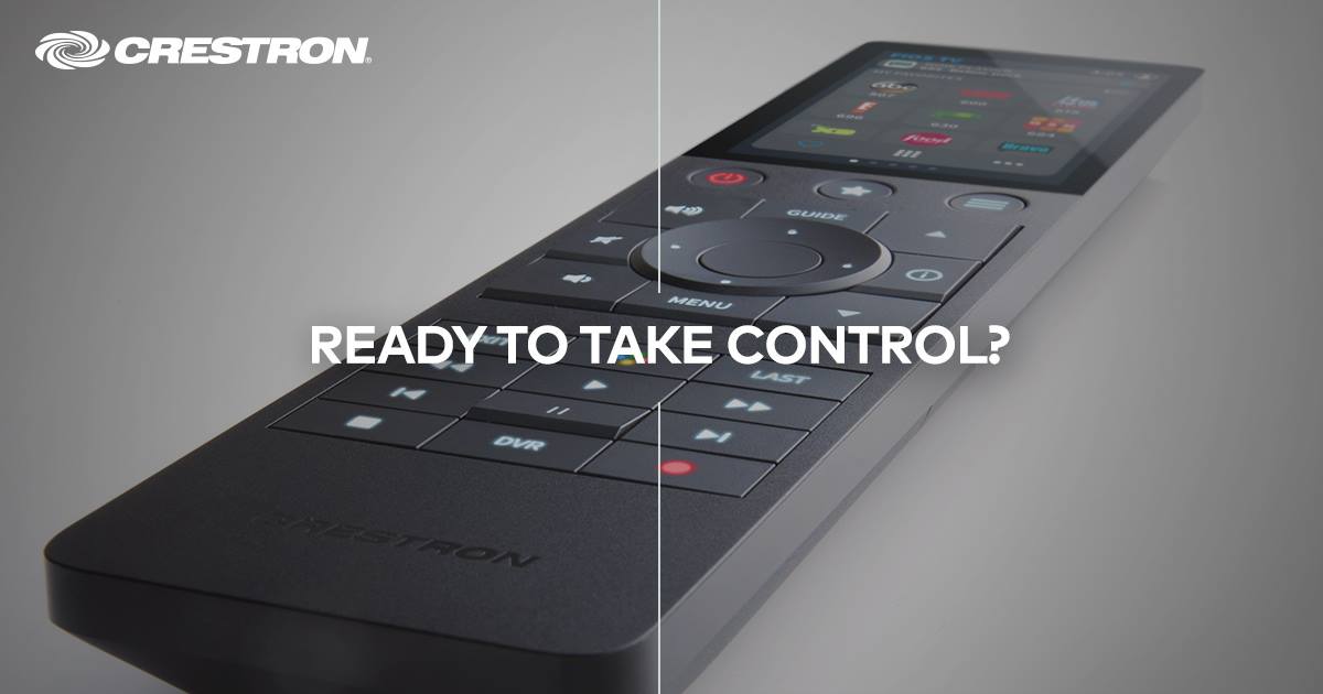 Crestron TSR310 Remote The Ultimate Control Solution