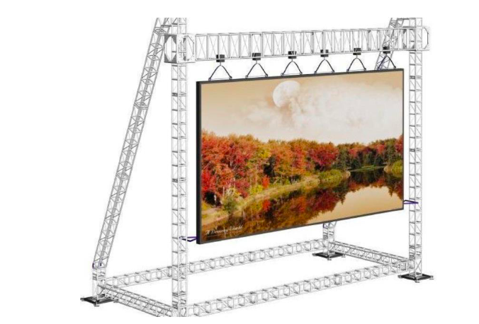 Brightlink AV Pro Series 500mm x 500mm - 16,384 Pixel - OutDoor 3.91mm Pitch LED Cabinet and Module-IP65-5000NIT