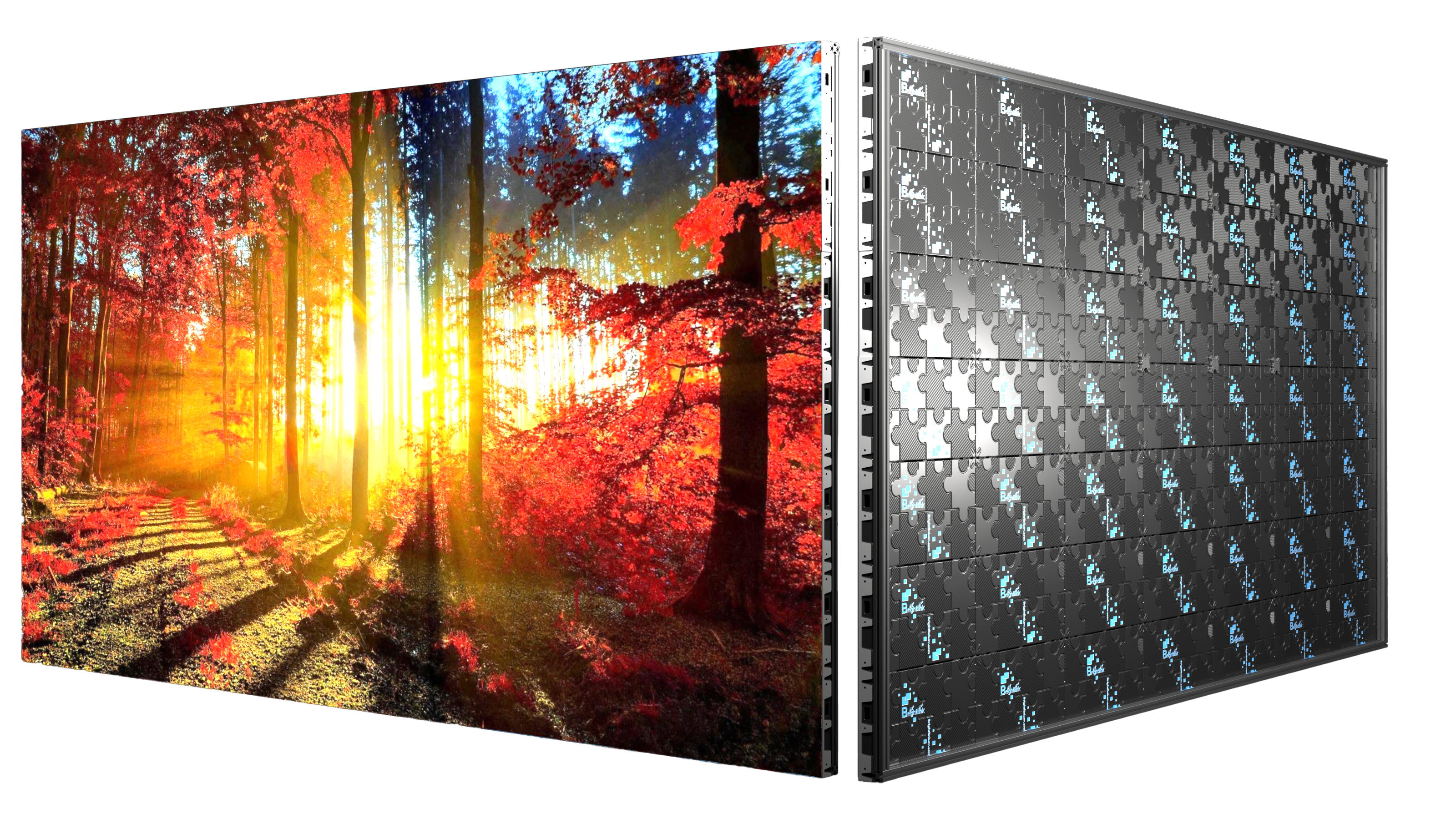 Brightlink's New Large Scale 190” LED Display - High Definition 1.875m