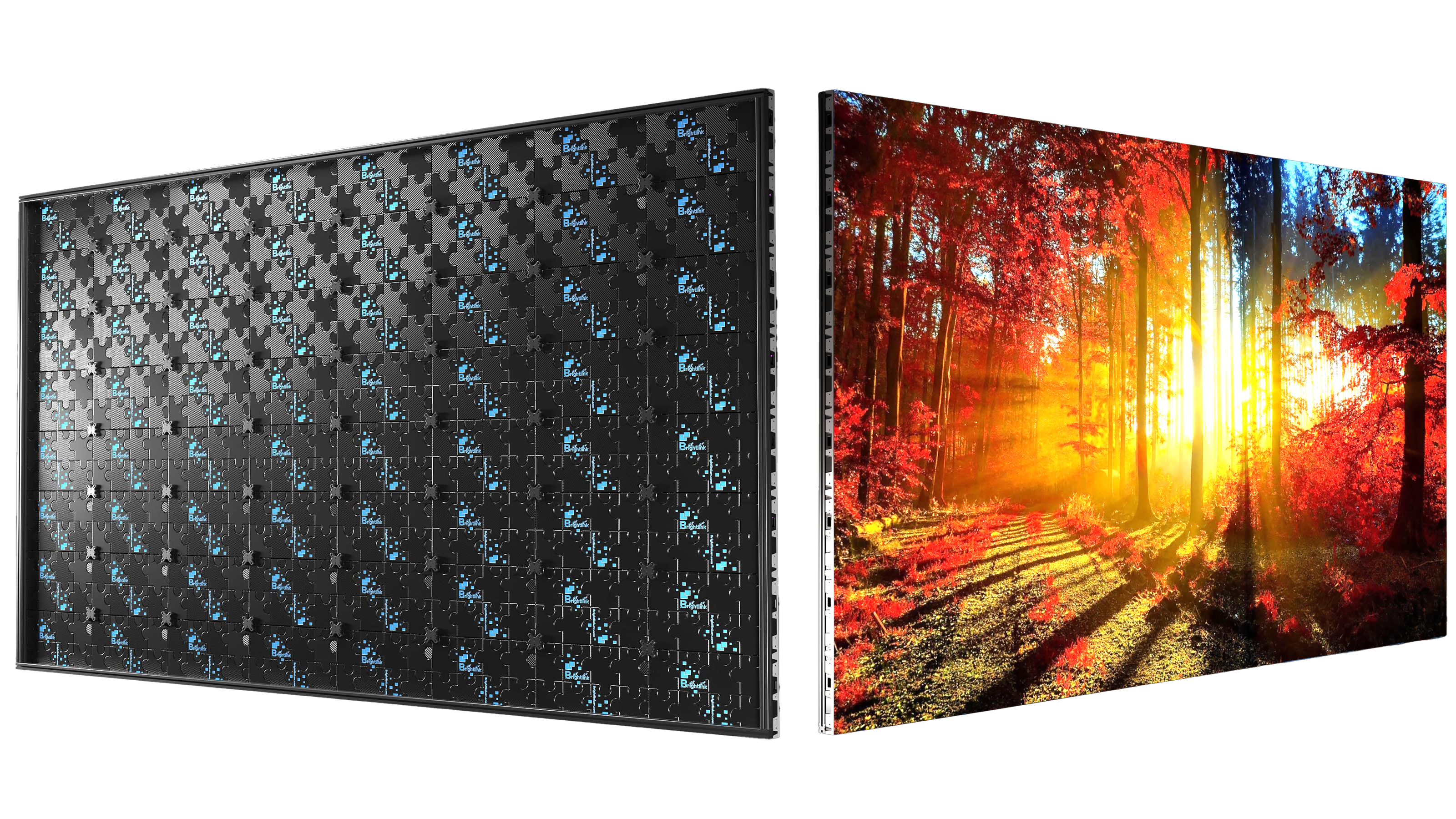 Brightlink's New Large Scale 217” LED Display - High Definition 1.875m