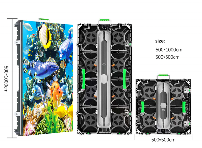 Brightlink AV Pro Flex Series 500mm x 1000mm -32,768 Pixel - OutDoor 3.91mm Pitch LED Cabinet and Module-IP65-5000NIT