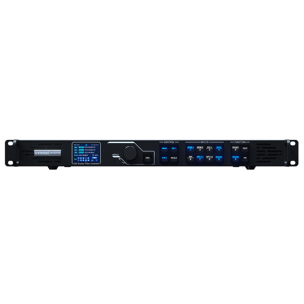 NovaStar VX1000 is an all-in-one controller that integrates video processing and video controlling in one device. Up to 6.5 million Pixels