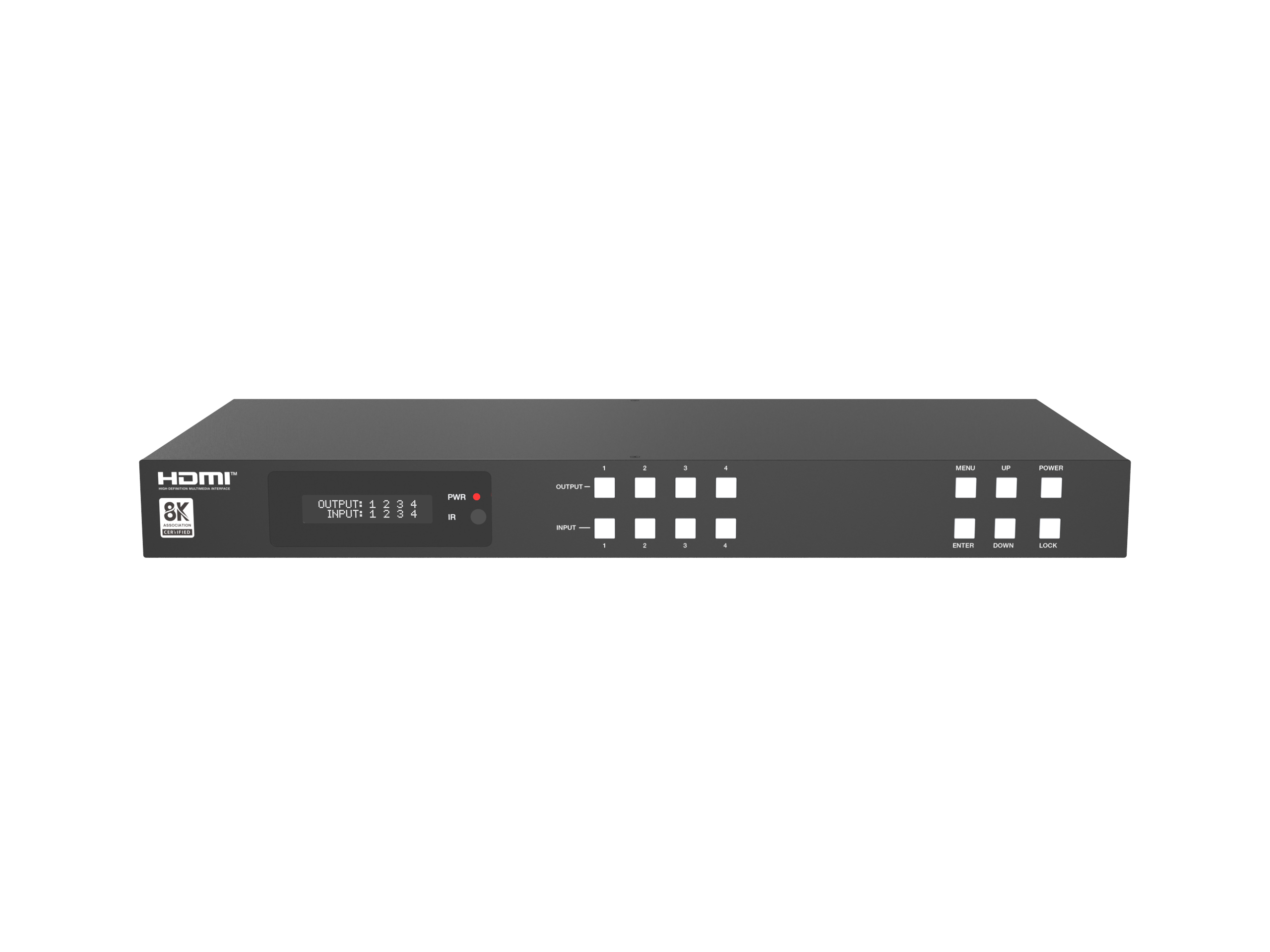 Brightlink's New 8K 4x4 HDMI Matrix 4K2K@120Hz 4:4:4 12bit and 8K4K@60