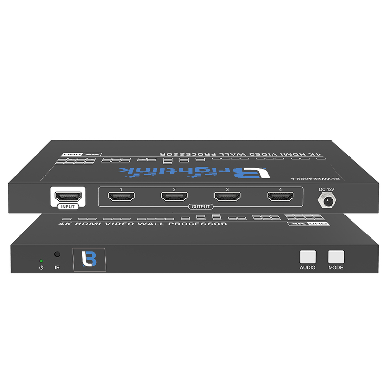 Brightlink NEW 4K 2x2 up to 4Kx2K@60Hz 4:4:4 Video Wall Controller