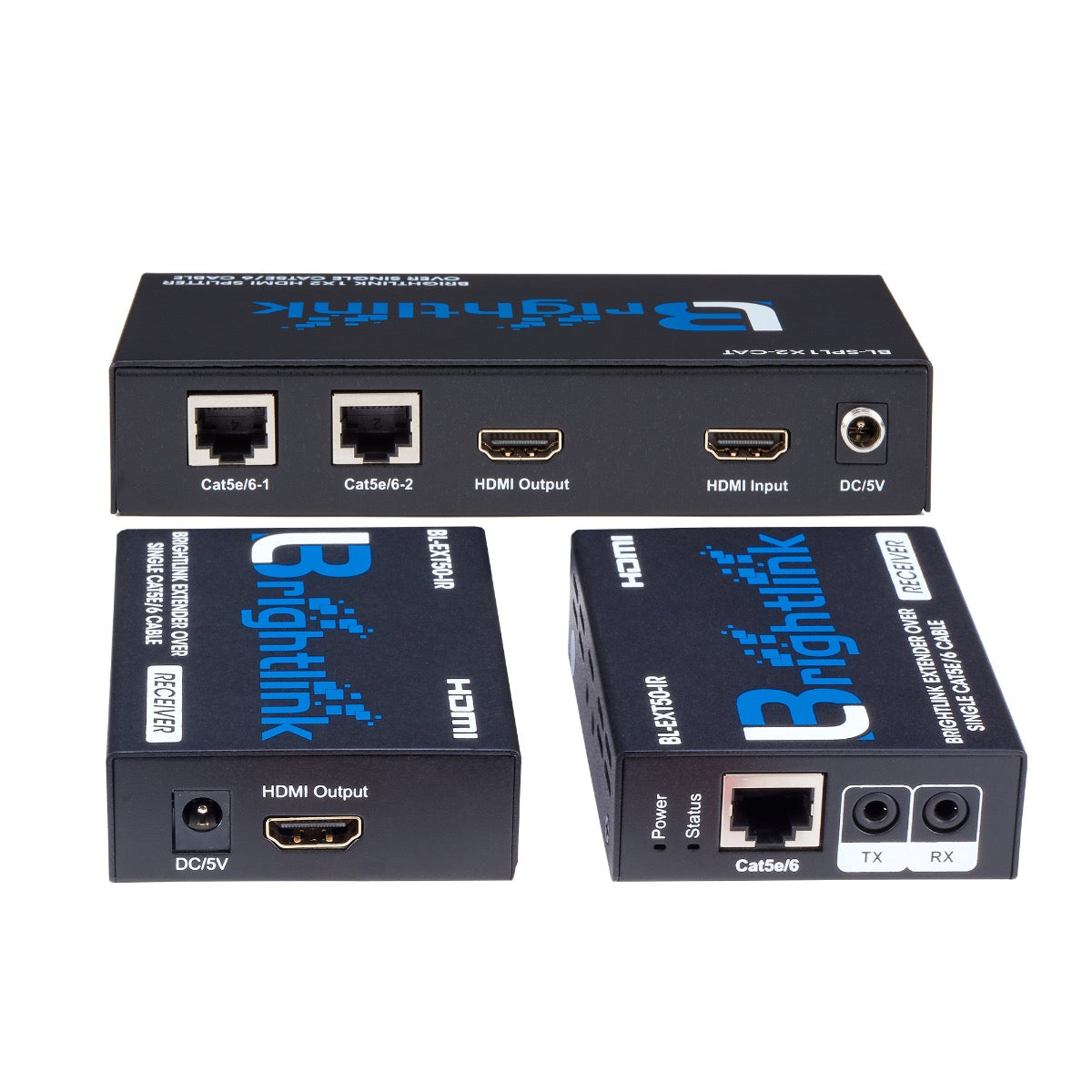 HDMI Extender Over Cat5e/6 Cable with IR and HDMI Loop-Out - Vanco  International