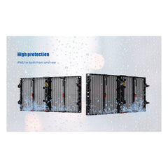 BLAV Phantom Series 3.5m wide x 2m high P3.91 Transparent Outdoor Rental LED Display