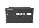 Brightlink's NEW 4K@60Hz Modular Seamless Matrix in our 24 HDMI Input x 24 HDBaseT Output configuration (c/w 24 Receivers over Cat6 Up To 490ft) with built in 4x6, 4x4, 2x2, 1x3 Video Wall Controller