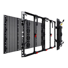 BLAV Phantom Series 3.5m wide x 2m high P3.91 Transparent Outdoor Rental LED Display