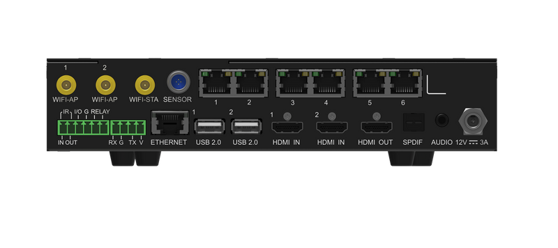 Novastar TU20 Pro LED Interactive Playback & Control Processor (3.9 Million Pixels Capacity)  HDMI 1.3 USB 2.0 Ethernet Bluetooth Voice Remote