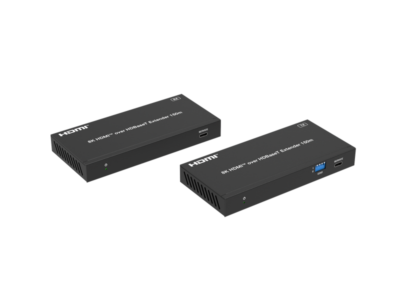 Brightlink’s New Long-Range 8K@30Hz (4:4:4) 90m/295ft 18Gbps HDBaseT / HDMI Extender / RS-232, 2 Way IR / CAT5e/6 / POC/POE