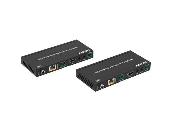 Brightlink’s New Long-Range 8K@30Hz (4:4:4) 90m/295ft 18Gbps HDBaseT / HDMI Extender / RS-232, 2 Way IR / CAT5e/6 / POC/POE