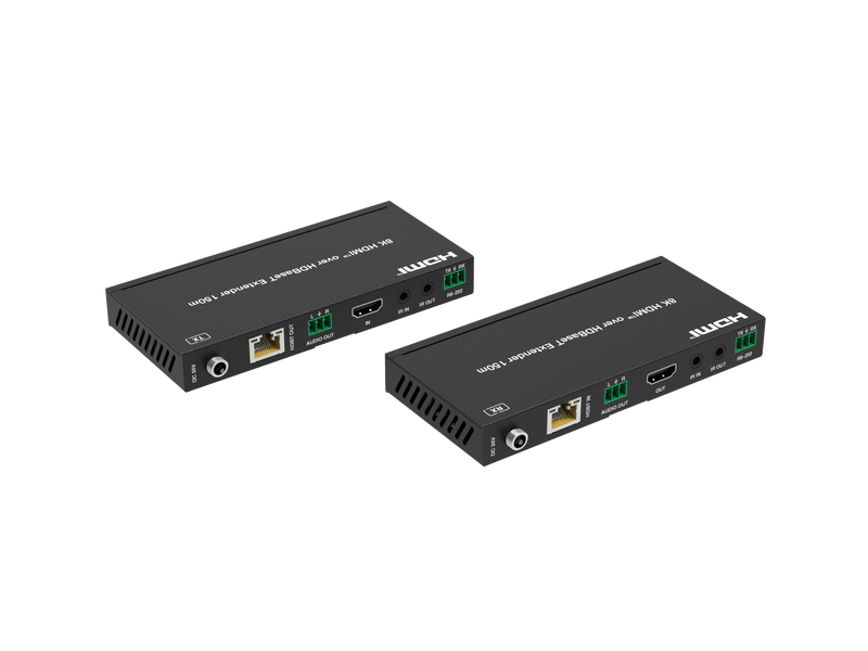 Brightlink’s New Long-Range 8K@30Hz (4:4:4) 90m/295ft 18Gbps HDBaseT / HDMI Extender / RS-232, 2 Way IR / CAT5e/6 / POC/POE
