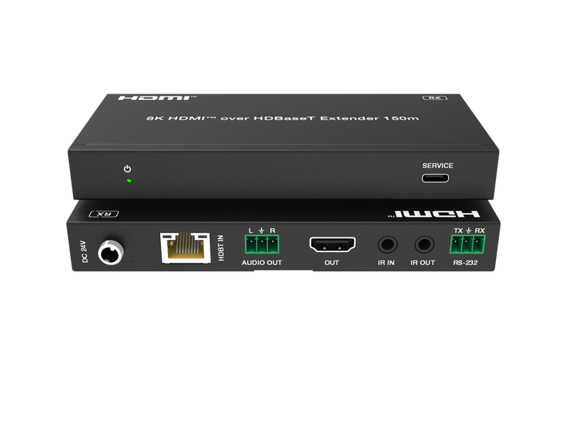 Brightlink’s New Long-Range 8K@30Hz (4:4:4) 90m/295ft 18Gbps HDBaseT / HDMI Extender / RS-232, 2 Way IR / CAT5e/6 / POC/POE