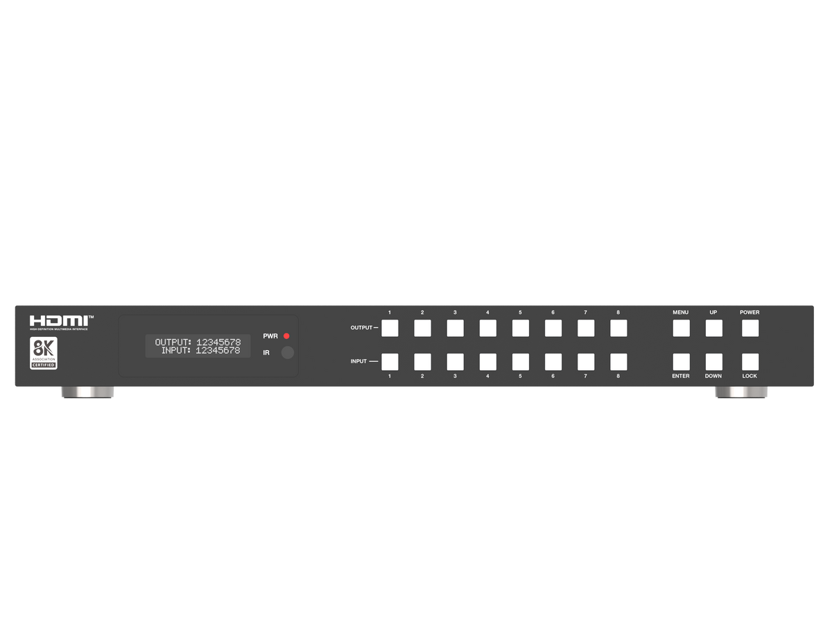 Brightlink 18Gbps 8x8 HDMI Matrix with ARC Function | Brightlink AV