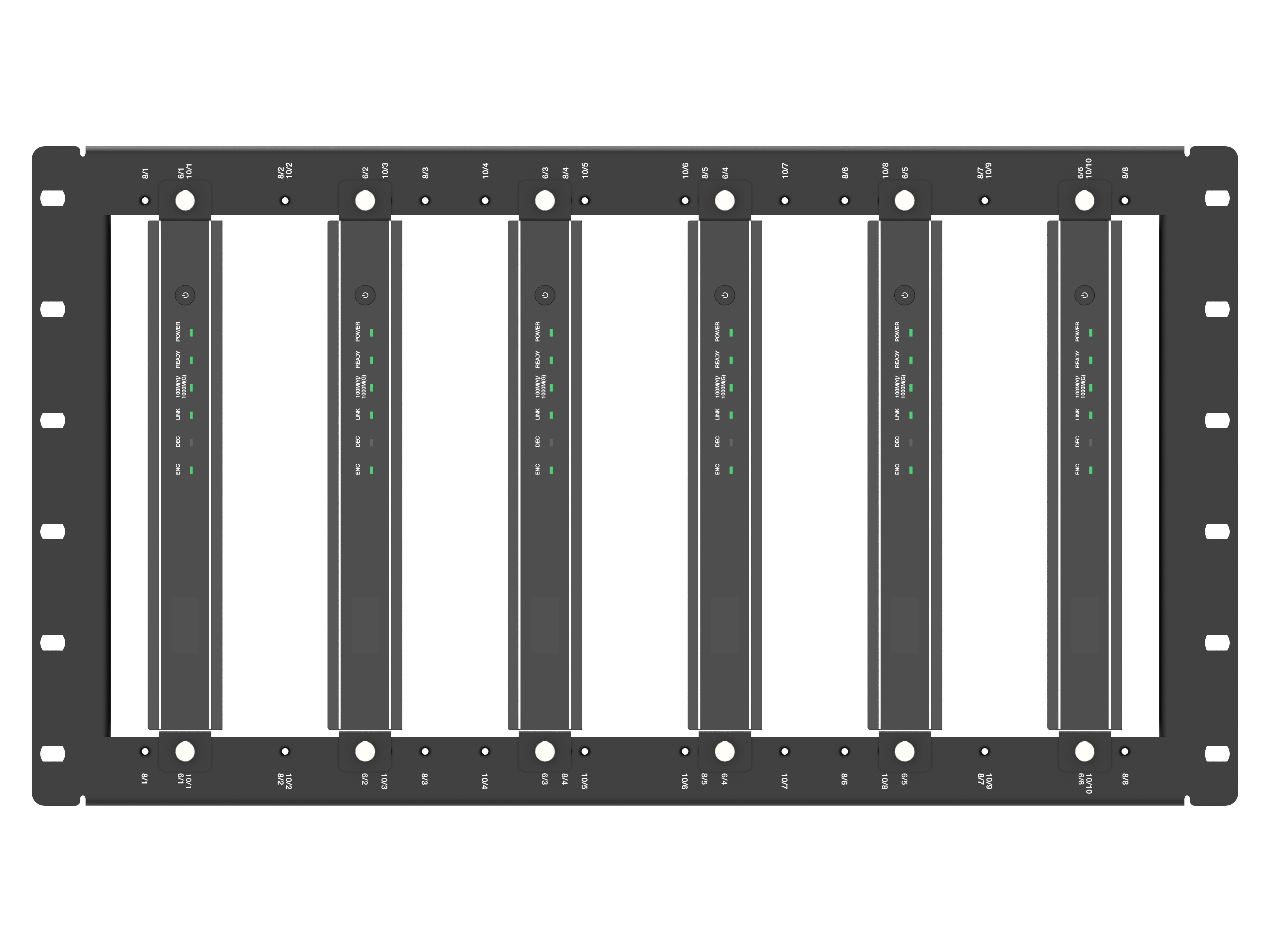 Brightlink BLAVoIP 6U Rack Mounting Frame (For Controllers / Encoders