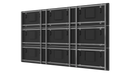 Brightlink’s 165" 3x3 4k 60HZ Razor Thin .88 Bezel Video wall Package - c/w 9ea 55” 1080P (4k /w Multi-Screen) Razor Thin .44 mm Bezel per side / .88mm total Displays & 1ea 3x3 Video Wall Controller - Cat6 out with POE Receivers  & Wall Mounting Bracket