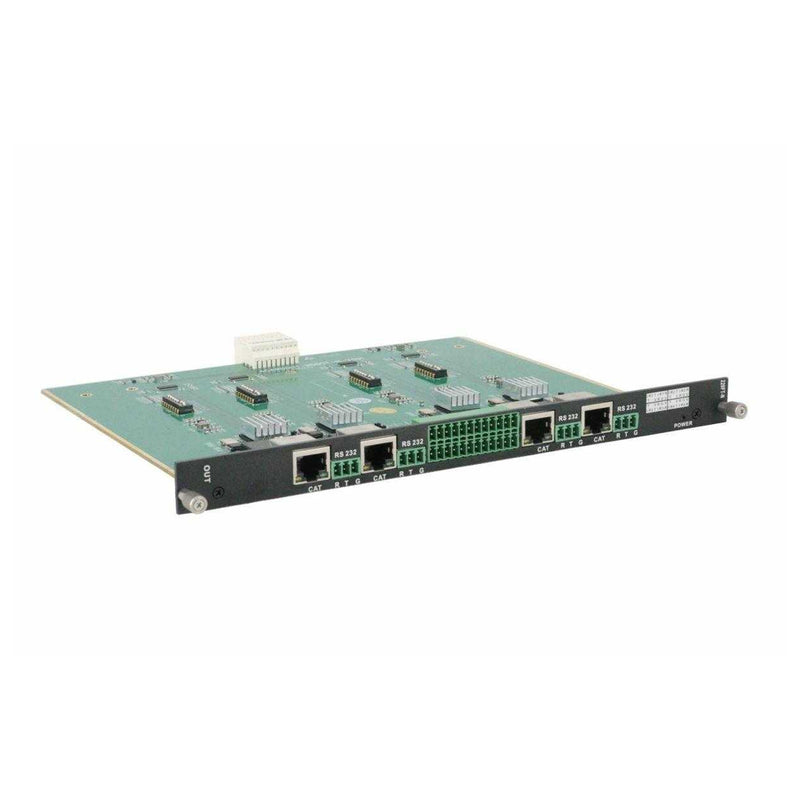 Brightlink Pro-Mix 72x72 case  4 Port HDBASET Output Card C/W 4 Receivers