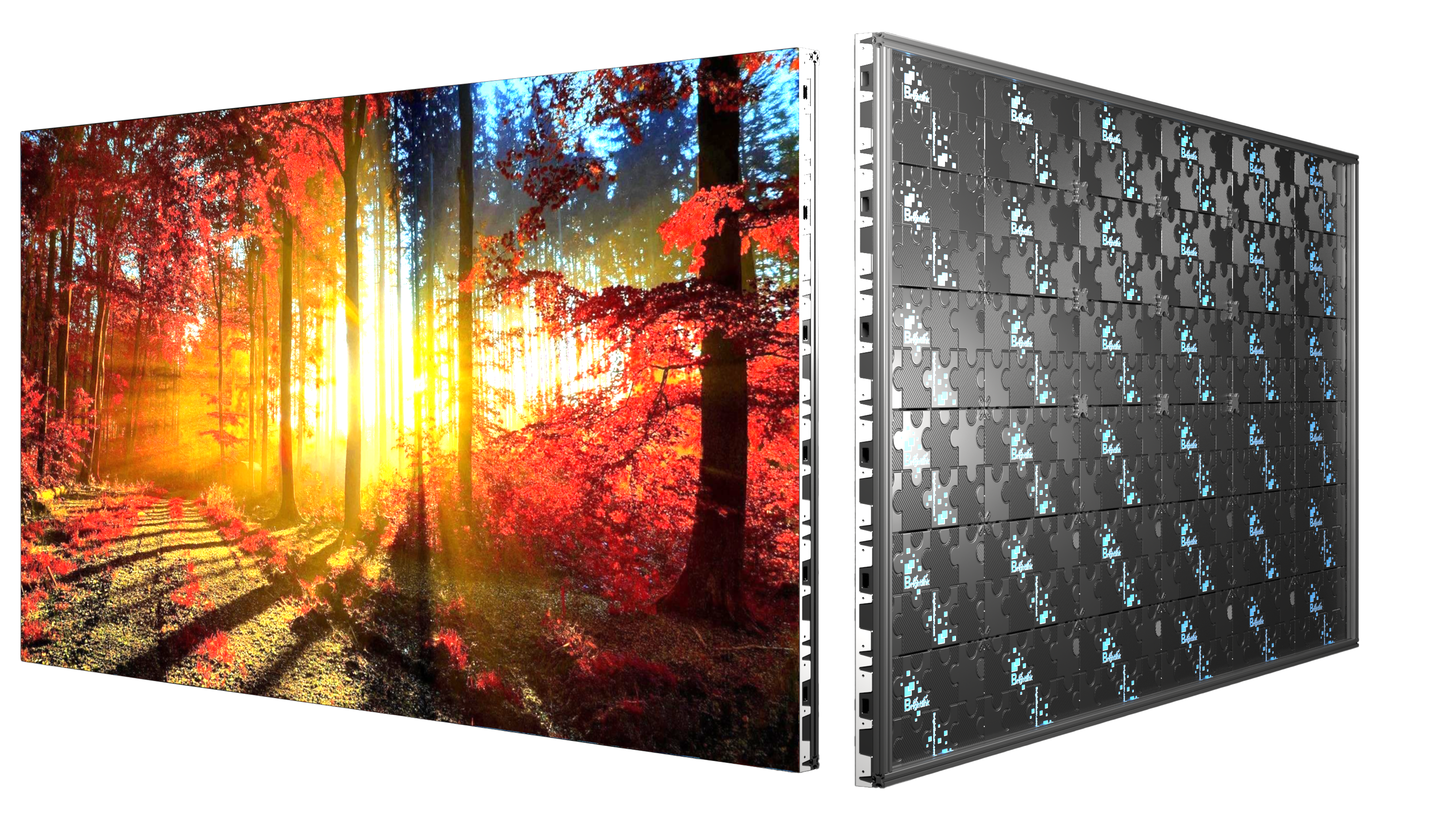 Brightlink’s New Large Scale 163” LED Display - High Definition 1.56mm