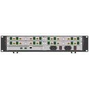 Brightlink's NEW 4K@60Hz Modular Seamless Matrix in our 8 HDBaseT Input x 8 HDBaseT Output configuration (c/w 8 Transmitters & 8 Receivers over Cat6 Up To 490ft) with built in 2x4, 2x3, 2x2, 1x3 Video Wall Controller