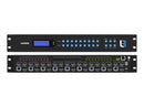 Brightlink 4k30 9x9 Seamless Matrix with 3x3, 2x3, 2x2, 1x3 Video Wall Controller and HDMI / Cat6 out with POE Receivers