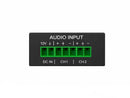 Brightlink AUD2ENC — 2-Channel Line In to Dante® Audio Encoder (Metal Enclosure)