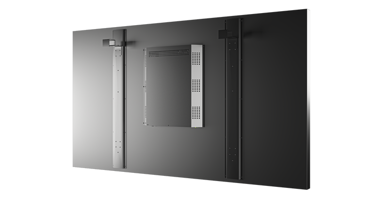 Brightlink’s 130" 2x2 4k Video wall Package - c/w 4ea 65” 4K 60hz Ultra Thin 1.75mm Bezel per side / 3.5mm total Video Wall Displays & 1ea 2x2 Video Wall Controller and HDMI / Cat6 out with POE Receivers & Wall Mounting Bracket