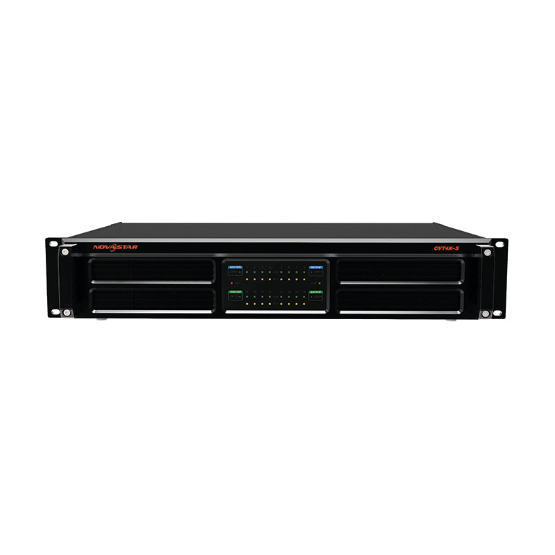 Novastar CVT4K-S Fiber Converter 16 Neutrik Ethernet Inputs/Outputs 4 Optical Fiber Inputs/Outputs