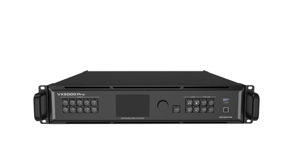 NovaStar VX2000 Pro New all-in-one controller that integrates video processing, video control and LED screen configuration into one unit - Ultra HD 4K×2K@60Hz - Up to 13 Million Pixels