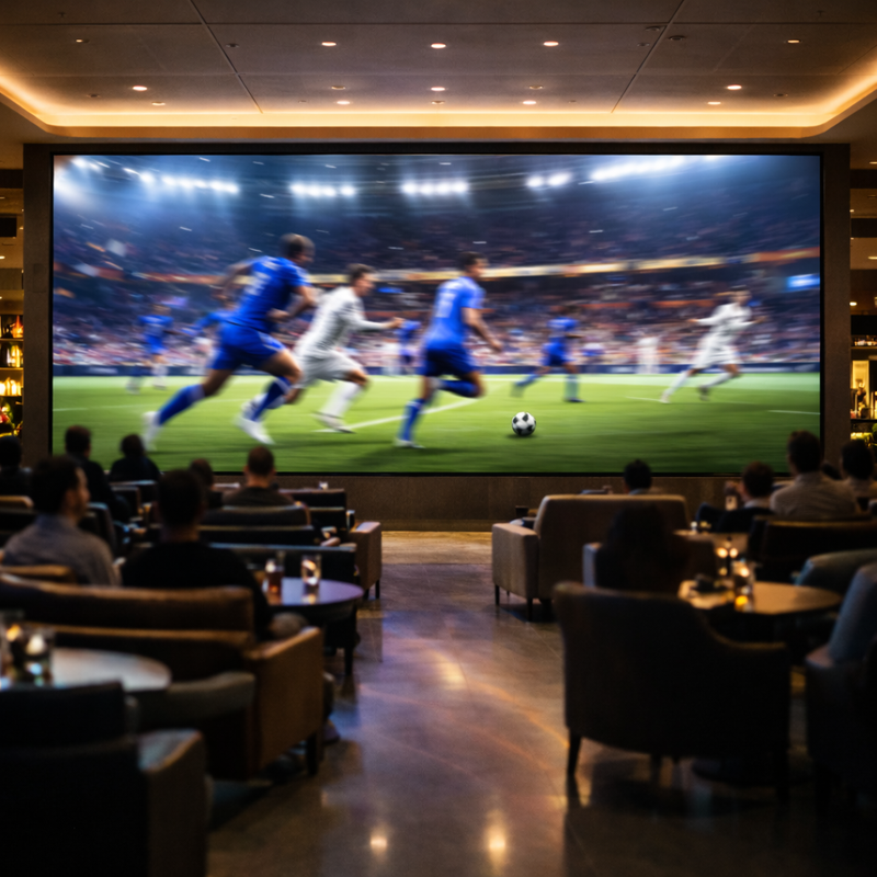 Brightlink’s New Large Scale 163” LED Display - .9mm Small Pitch / 16: