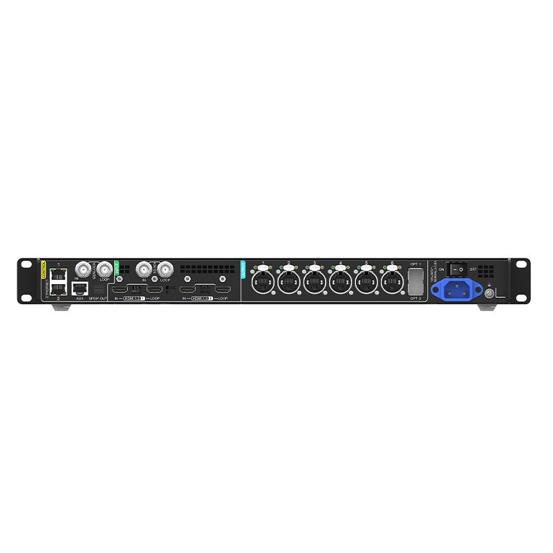 MX20 Video Wall Controller, (3.9 Million Pixel Load Capacity) HDMI 2.0, HDMI 1.4, DP 1.1, and 3G-SDI, 2 Ethernet output ports and 1 auxiliary ports