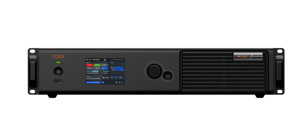 MX30 Video Wall Controller, (6.5 Million Pixel Load Capacity) HDMI 2.0, HDMI 1.4, DP 1.1, and 3G-SDI, 10 Ethernet output ports and 2x 10G optical ports