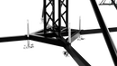 Brightlink Titan 22.97 ft × 19.68 ft (7×6m) Gantry Truss System – Black