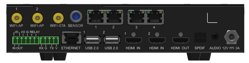 Novastar TU15 Pro LED Interactive Playback & Control Processor (2.6 Million Pixels Capacity)  HDMI 1.3 USB 2.0 Ethernet Bluetooth Voice Remote