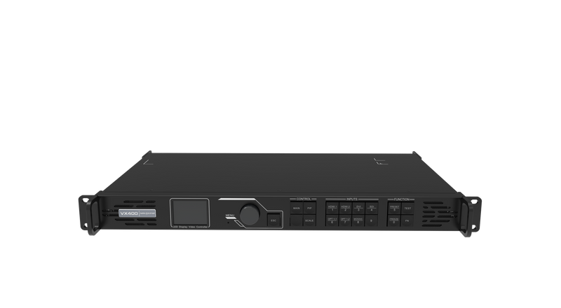 Novastar VX400 Video Wall Controller, (2.9 Million Pixel Load Capacity) HDMI 2.0, HDMI 1.4, DP 1.1, and 3G-SDI, 6 Ethernet output ports