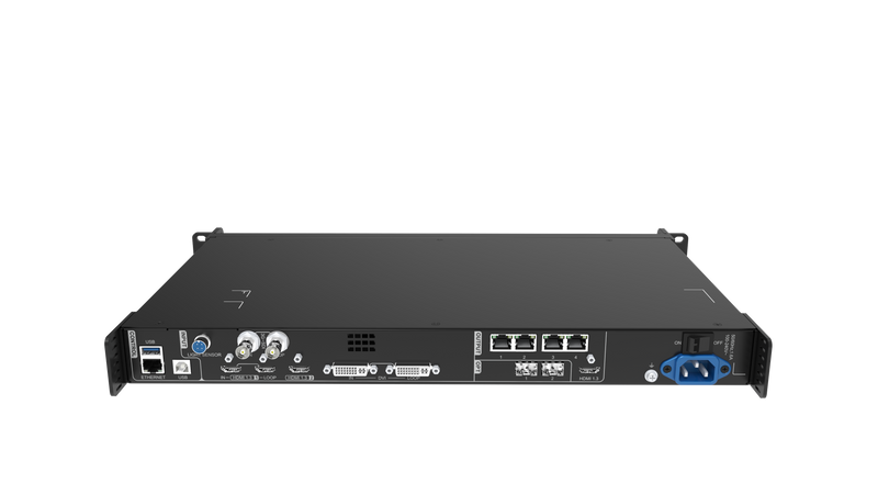 Novastar VX400 Video Wall Controller, (2.9 Million Pixel Load Capacity) HDMI 2.0, HDMI 1.4, DP 1.1, and 3G-SDI, 6 Ethernet output ports