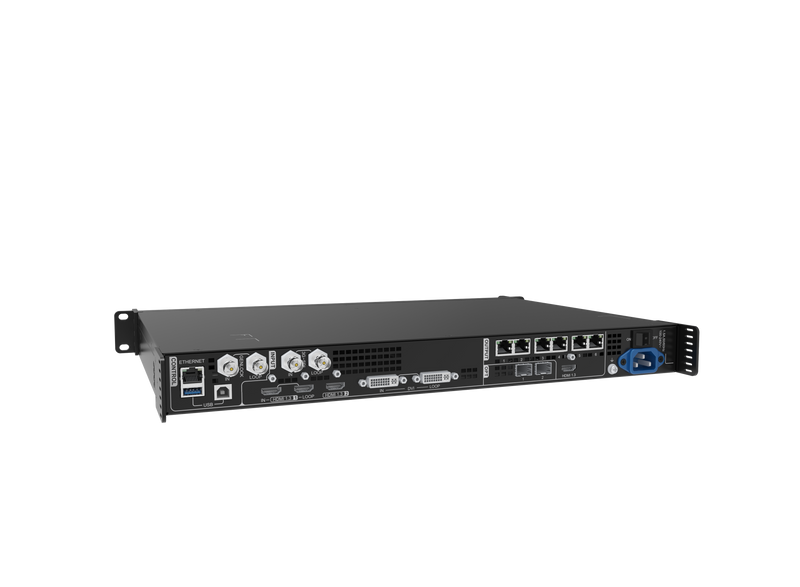 Novastar VX600 Video Wall Controller, (3.9 Million Pixel Load Capacity) HDMI 2.0, HDMI 1.4, DP 1.1, and 3G-SDI, 6 Ethernet output ports