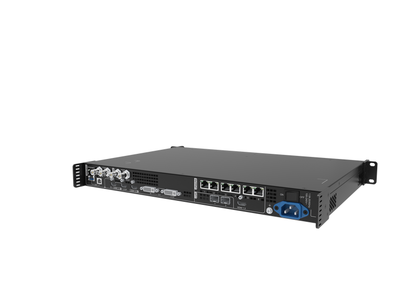 Novastar VX600 Video Wall Controller, (3.9 Million Pixel Load Capacity) HDMI 2.0, HDMI 1.4, DP 1.1, and 3G-SDI, 6 Ethernet output ports