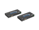 Brightlink New 8x8 18Gbps 4k@60 HDMI 2.0 HDMI Matrix with, CEC, ARC Function/HDBaseT Extenders over Cat6 – 228ft - 8 Sources to 8 Displays – POE/POC - RS232 PC and IR Control