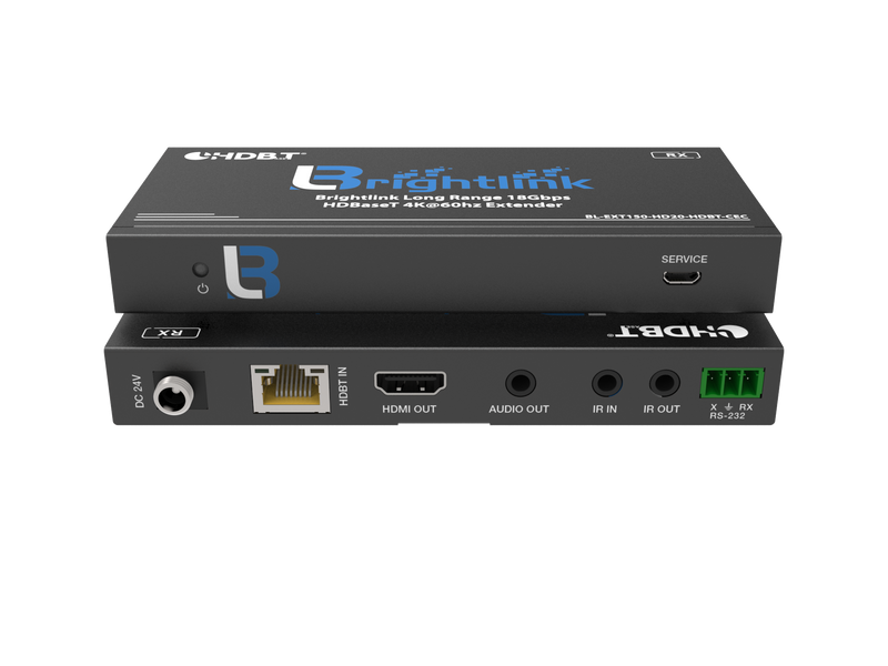 Brightlink's NEW 4K@60Hz/HDMI/HDBaseT 8x8 Modular Seamless Switching Matrix with built in Video Wall Controller with up to 8 output channels (4K@60Hz HDMI 8 Input / 8 HDBaseT Out, 8xRX)