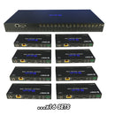 Brightlink 16x16 HDMI 2.0 Matrix Switcher SET c/w 16 Sets Long Range HDBaseT Extenders (TX&RX)- 4K @ 60Hz YUV4:4:4 -CEC Control - HDCP 2.2 - HDR10 -ARC