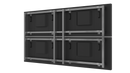 Brightlink’s 98" 2x2 4k Video wall Package - c/w 4ea 49” 1080P (4k /w Multi-Screen) Ultra Thin 1.75mm Bezel per side / 3.5mm total Video Wall Displays & 1ea 2x2 Video Wall Controller and HDMI / Cat6 out with POE Receivers & Wall Mounting Bracket