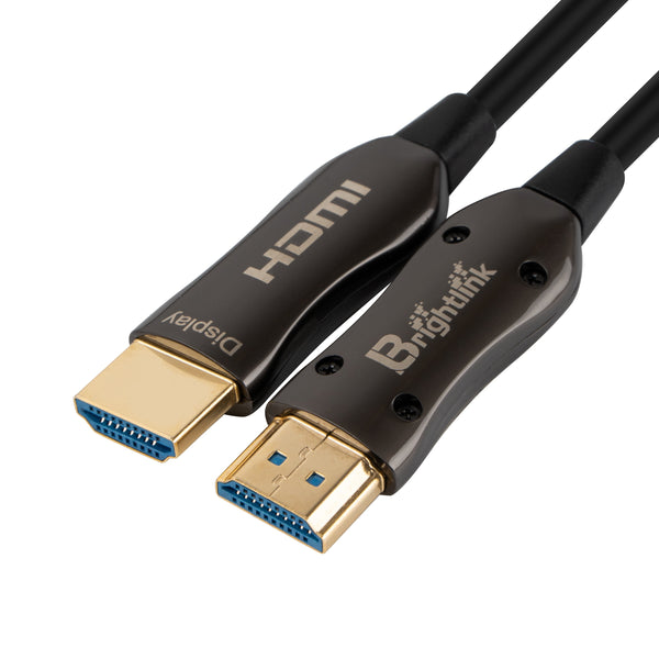 Brightlink's New 100’ Pro Series 4k High Speed Optical fiber HDMI 2.0.