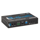 Brightlink 4K HDMI over IP RECEIVER (POE) for source / input device - Part of Brightlink’s Any Size HDMI over IP Matrix System with APP control - Video Walls up to 8x16 displays -  H.264 up to 400ft/120m over Cat6 and USB KVM extension -RECEIVER ONLY-