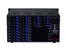 Brightlink PRO-MIX 4K Seamless Modular Matrix in our 18 HDMI Input x 8 HDMI Output configuration - Front Panel 7” Touch Screen - Free Brightlink Control APP.
