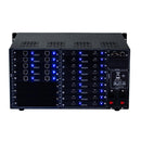 Brightlink PRO-MIX 4K Seamless Modular Matrix in our 10 HDBaseT Input x 18 HDMI Output configuration (c/w 10 Transmitters over Cat6 Up To 228ft) - Front Panel 7” Touch Screen - Free Brightlink Control APP.