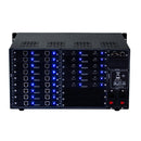 Brightlink PRO-MIX 4K Seamless Modular Matrix in our 18 HDBaseT Input x 12 HDMI Output configuration (c/w 12 Transmitters over Cat6 Up To 228ft) - Front Panel 7” Touch Screen - Free Brightlink Control APP.