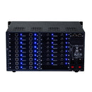 Brightlink PRO-MIX 4K Seamless Modular Matrix in our 18 HDBaseT Input x 16 HDMI Output configuration (c/w 18 Transmitters over Cat6 Up To 228ft) - Front Panel 7” Touch Screen - Free Brightlink Control APP.