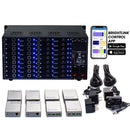 Brightlink PRO-MIX 4K Seamless Modular Matrix in our 18 HDBaseT Input x 18 HDMI Output configuration (c/w 18 Transmitters over Cat6 Up To 228ft) - Front Panel 7” Touch Screen - Free Brightlink Control APP.