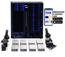 Brightlink PRO-MIX 4K Seamless Modular Matrix in our 8 HDBaseT Input x 32 HDMI Output configuration (c/w 32 Receivers over Cat6 Up To 228ft) - Front Panel 7” Touch Screen - Free Brightlink Control APP.7