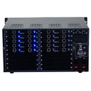 Brightlink PRO-MIX 4K Seamless Modular Matrix in our 10 HDBaseT Input x 10 HDBaseT Output configuration (c/w 10 Transmitters & 10 Receivers over Cat6 Up To 228ft) - Front Panel 7” Touch Screen - Free Brightlink Control APP.